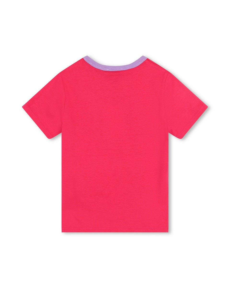 T-Shirt Manches Courtes - Pivoine - Fille - The Marc Jacobs