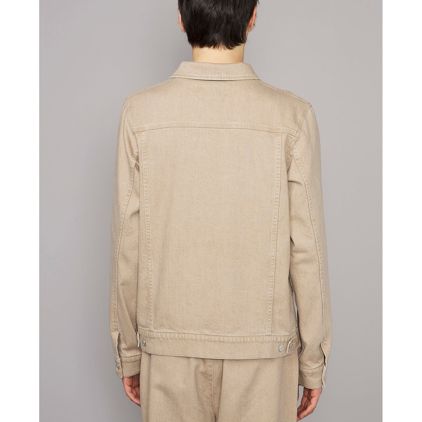 Blouson Lukas Jkt Jap Wash Co Denim - Beige