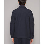 Surchemise Swan Oversh Itl Co Pgmt Dye - Navy