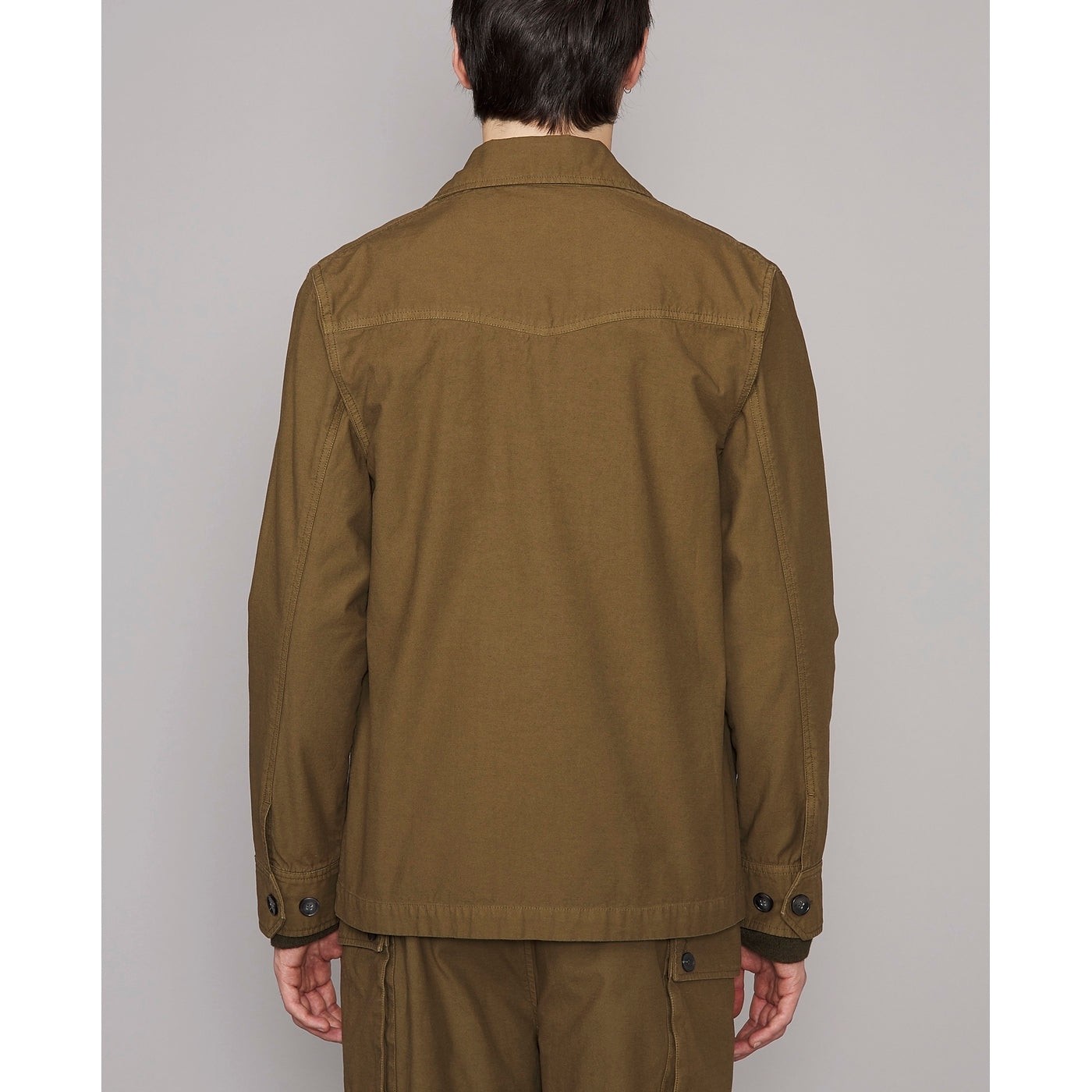 Surchemise Swan Oversh Itl Co Pgmt Dye - Green Army