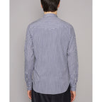 Chemise Lipp Shirt Cotton Gingham - White/Navy