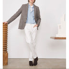 Jeans James Pigment Dyed Co Corduroy - Ecru
