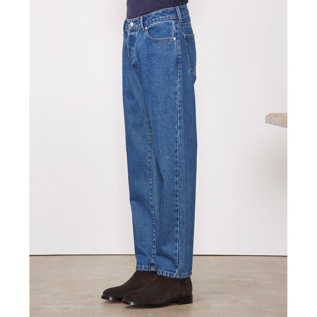 Jeans Tyler 5Pkt Wide Fit Co Denim - Mid Blue