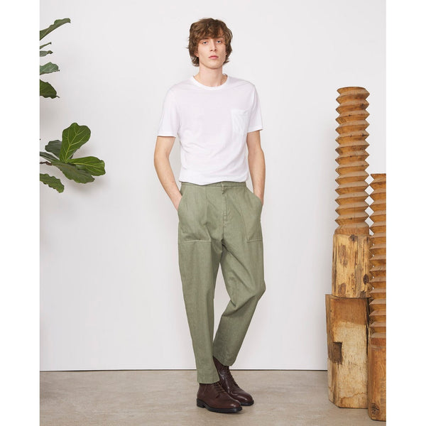 Paolo Chino Pants - Light Olive - Men