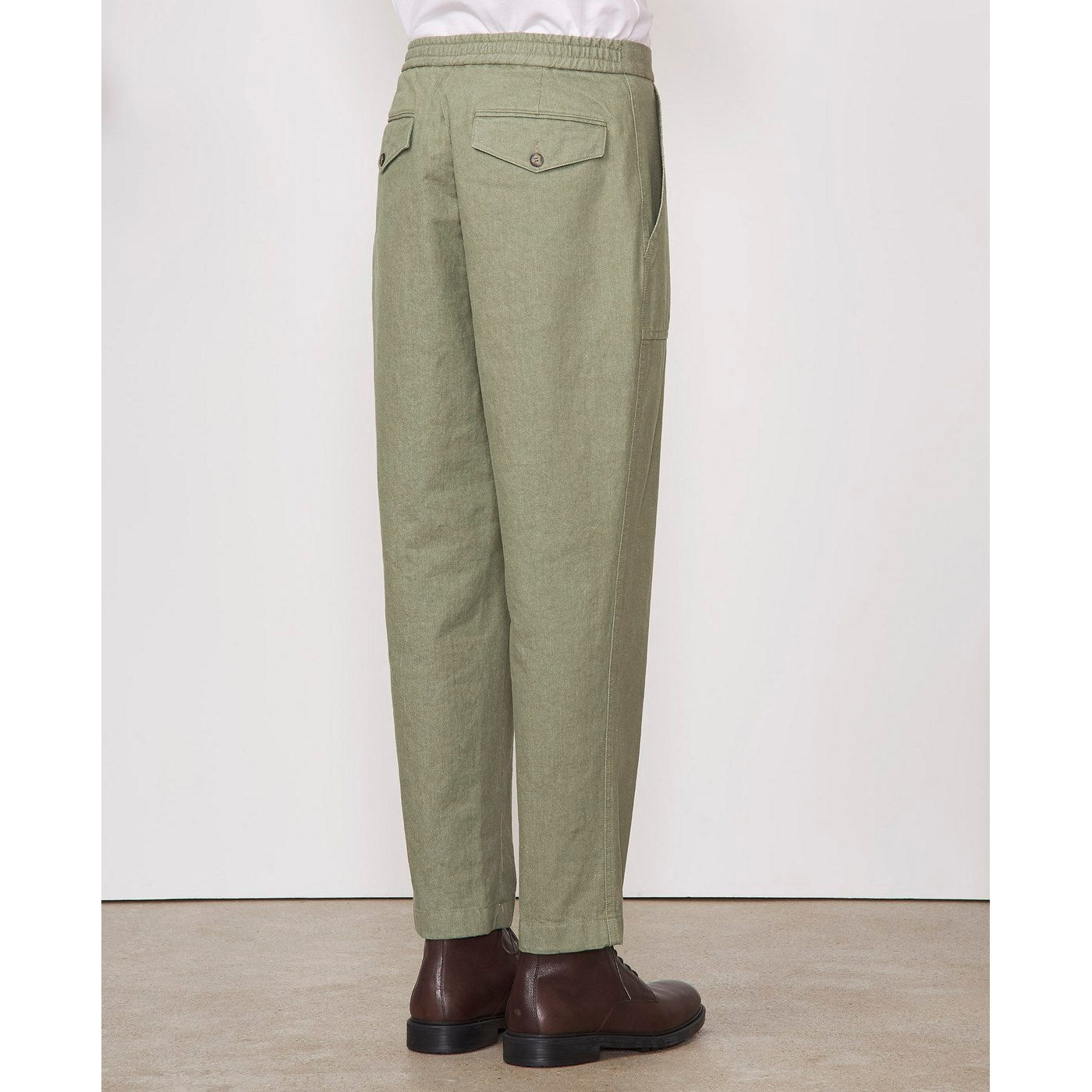 Chino Paolo Chn Org Recycl Co Denim - Light Olive