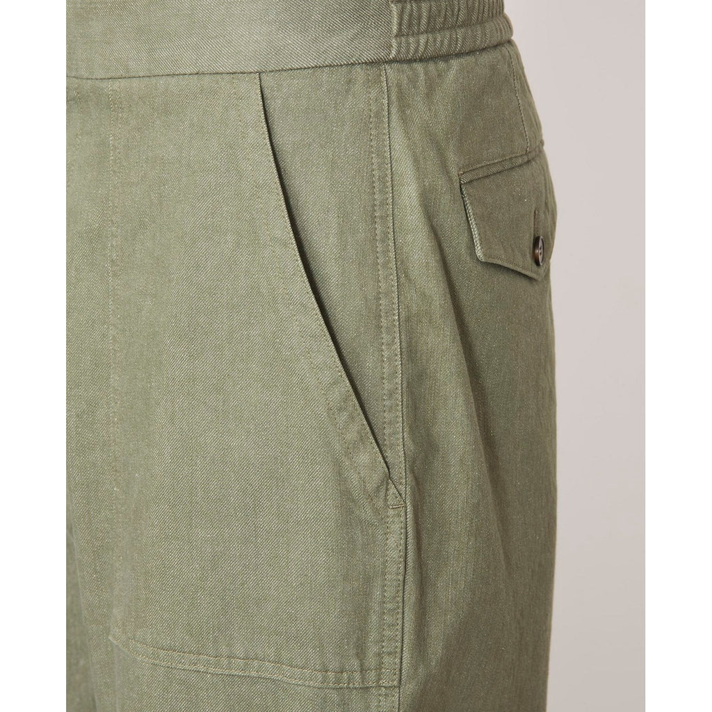 Chino Paolo Chn Org Recycl Co Denim - Light Olive