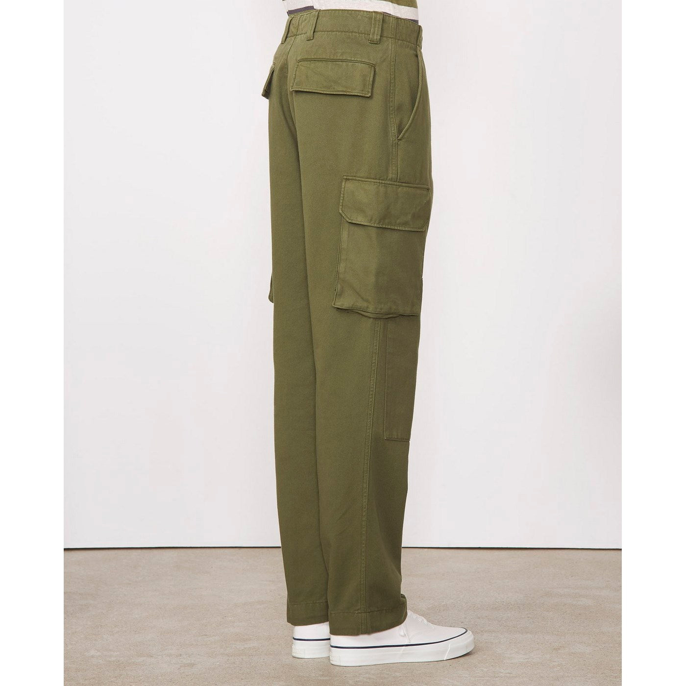 Chino Orson Chn Itl Gmt Dye Co Twill - Green Moss