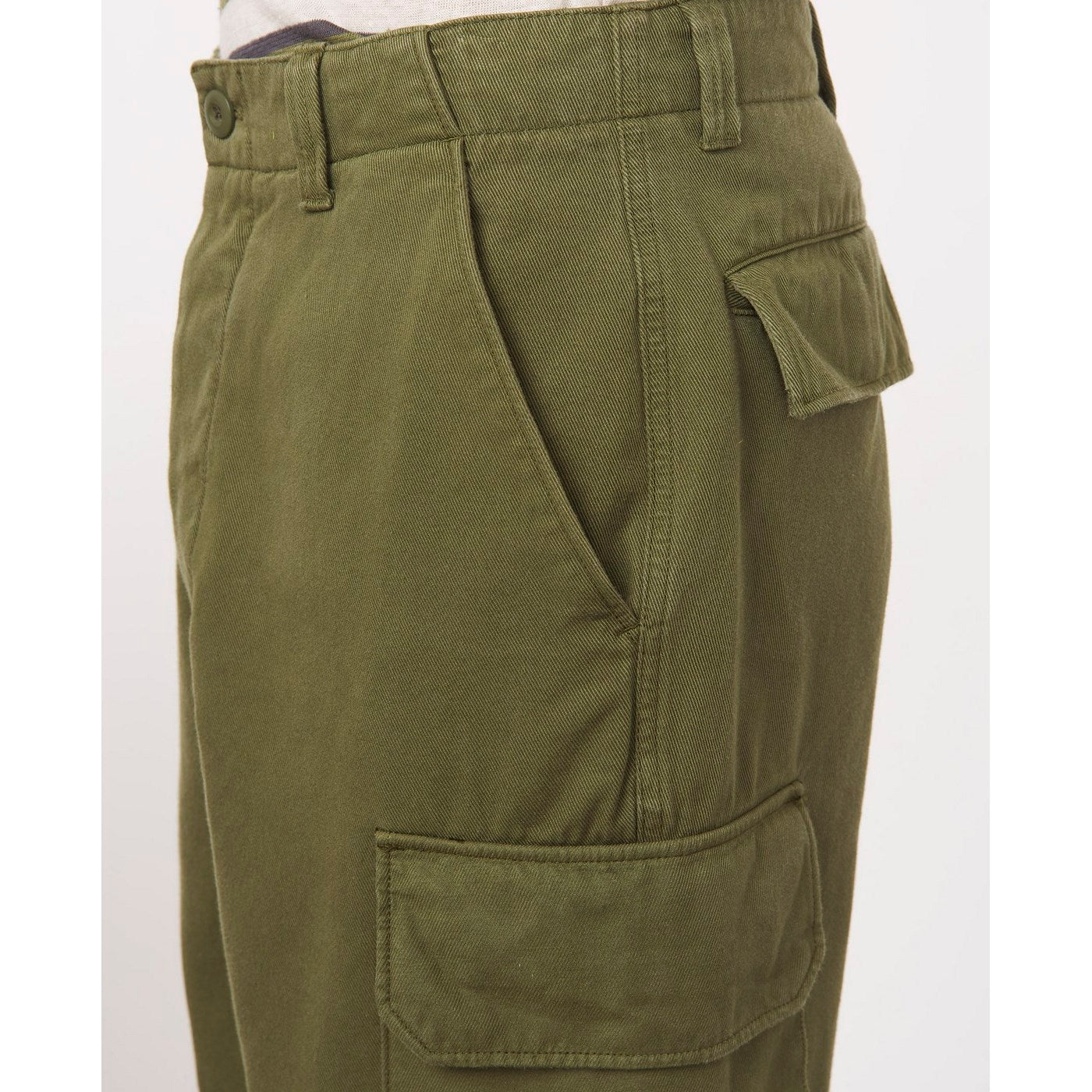 Chino Orson Chn Itl Gmt Dye Co Twill - Green Moss