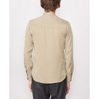 Chemise Lipp Pgmt Dye Tencel Stitch - Khaki