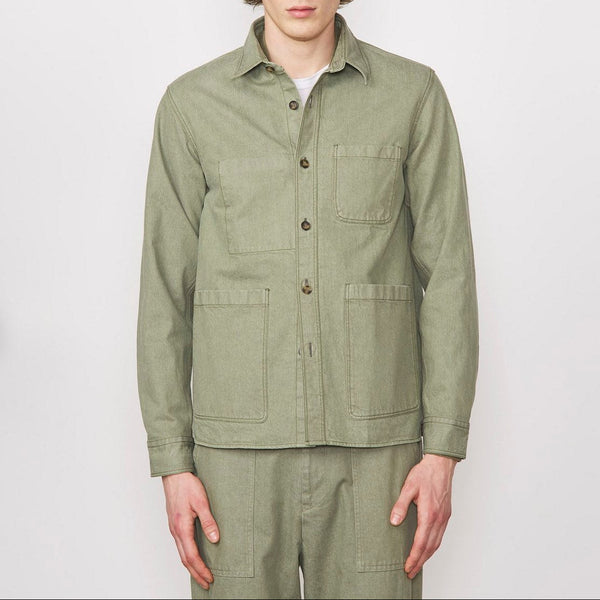 Theodore Shirt - Light Olive - Men