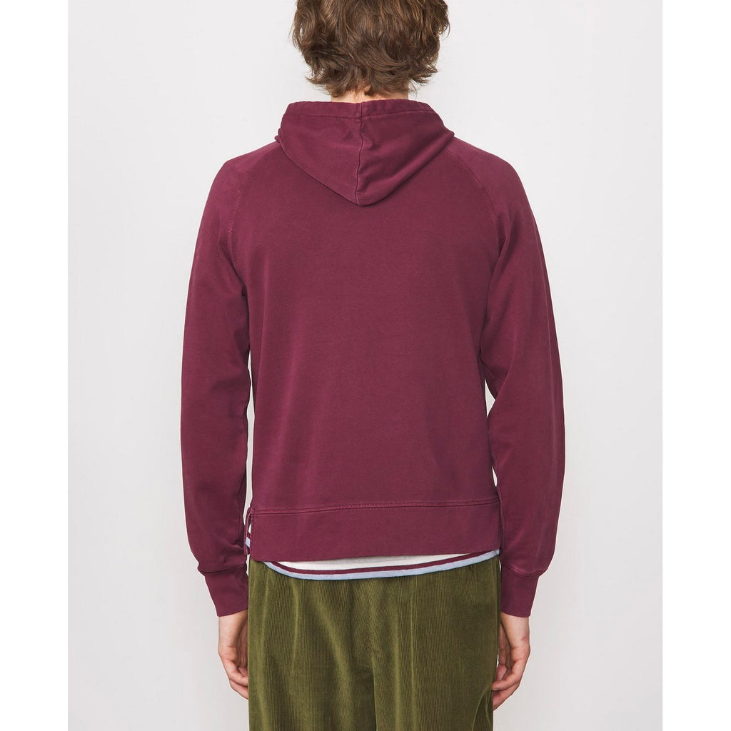 Sweat Octave Pgmt Dye Braid Drawstr - Burgundy