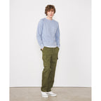 Sweat Chris Ls Pgmt Dye Fleece Cot - Blizzard