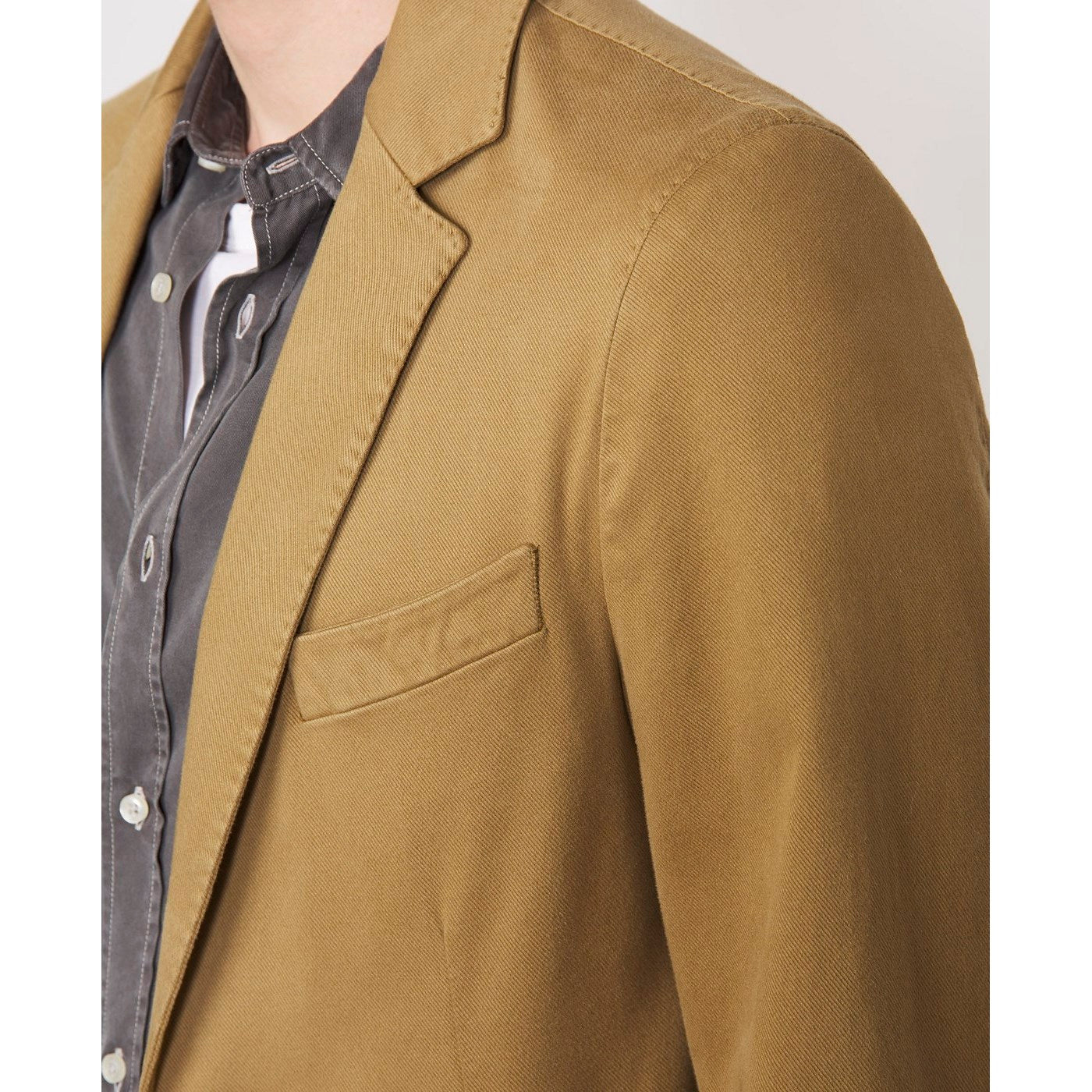 Tlg Veste New Light Itl Gmt Dye Twill - Cigar