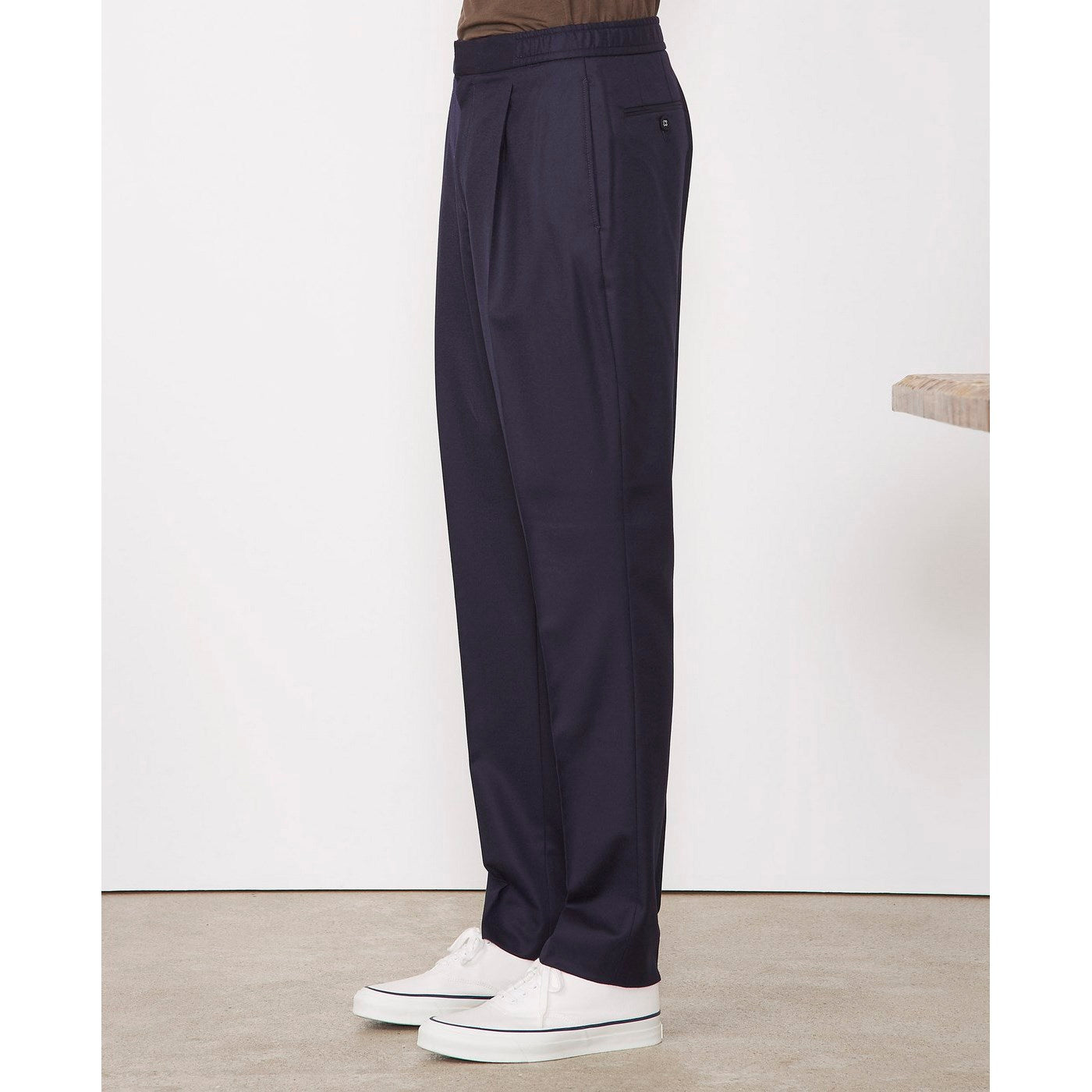 Tlg Pants Drew Pants Itl Worsted Wool - Navy