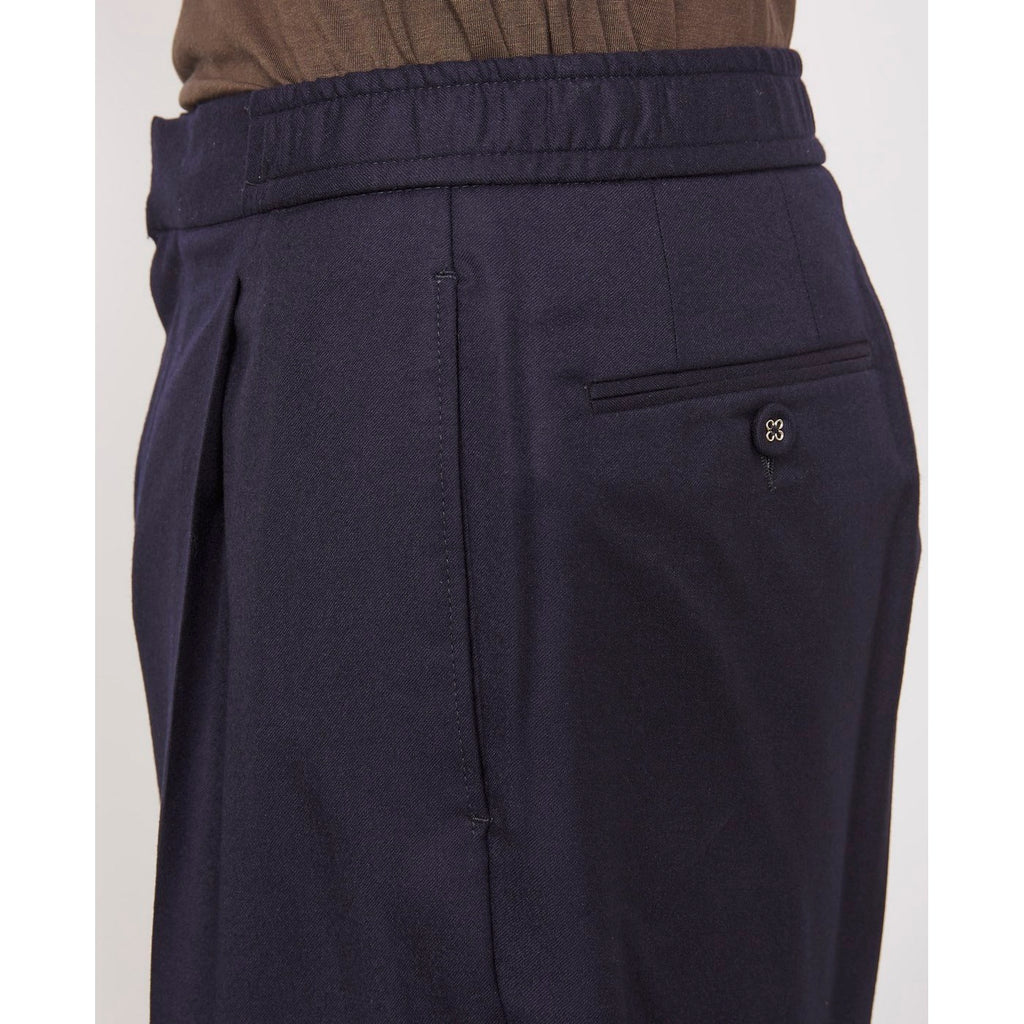 Tlg Pants Drew Pants Itl Worsted Wool - Navy