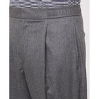 Tlg Pants Drew Pants Itl Worsted Wool - Mid Grey