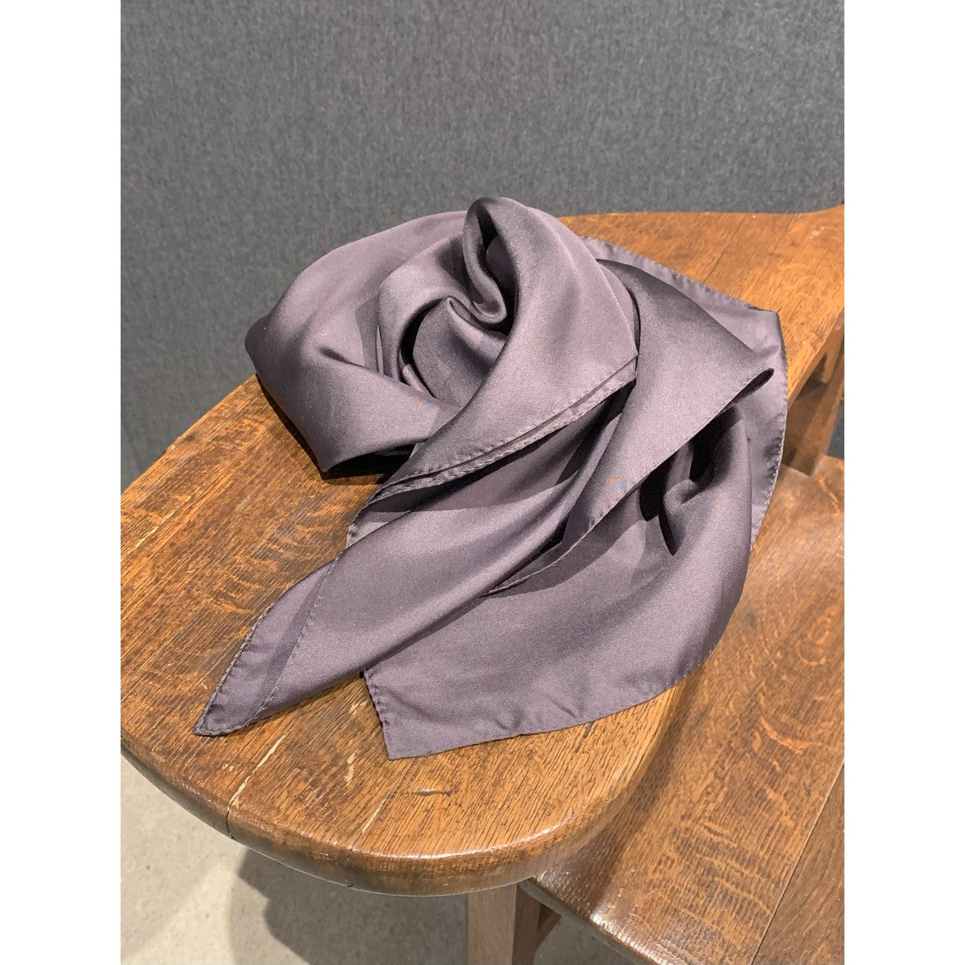 Silk Scarf - Brown - Women's