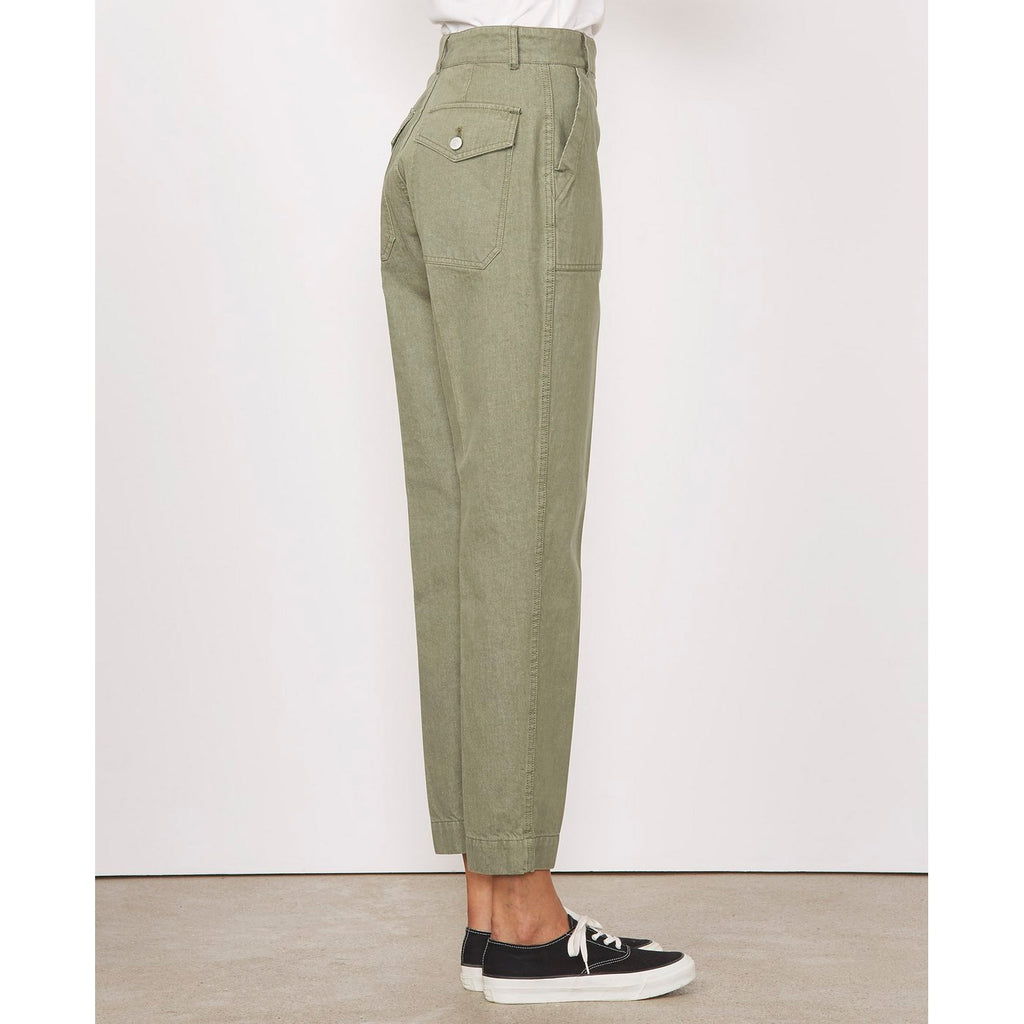 Chino Saskia Chn Org Recycl Co Denim - Light Olive
