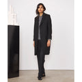 Manteaux Auriane Coat Itl Wool Twill - Black