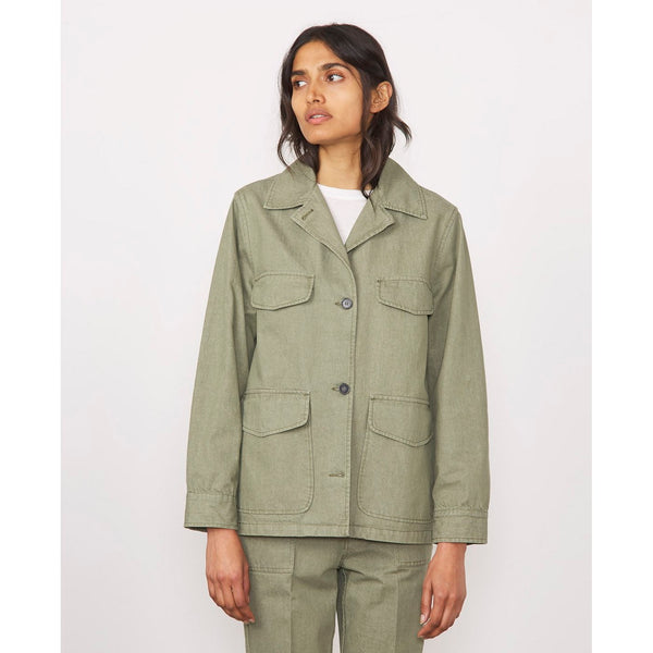 Claire Jacket - Light Olive - Women's