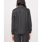 Chemise New Elizabeth Shi Washed Denim - Black
