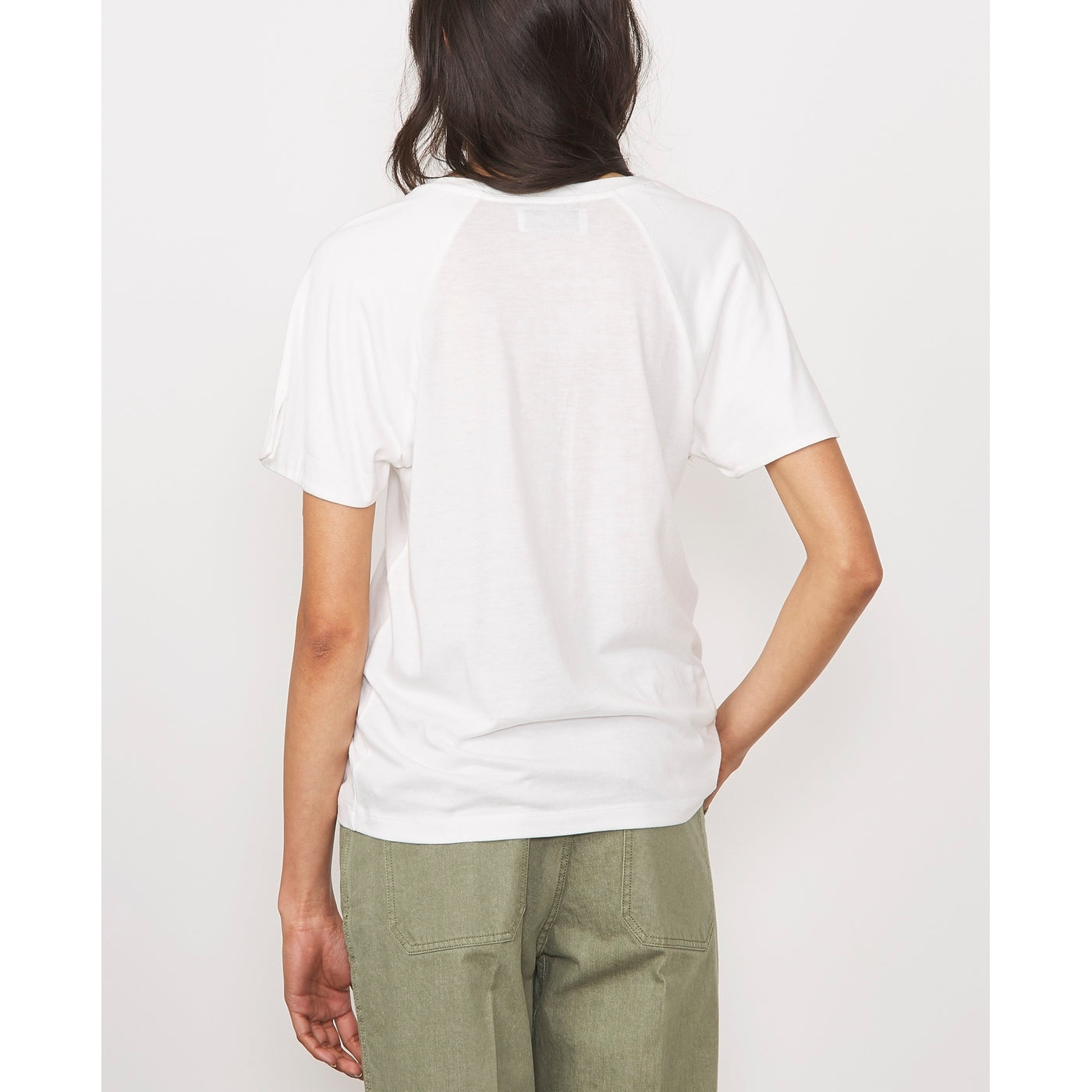 Tee Shirt Enora Tee Pgmt Dye Co Cly - White