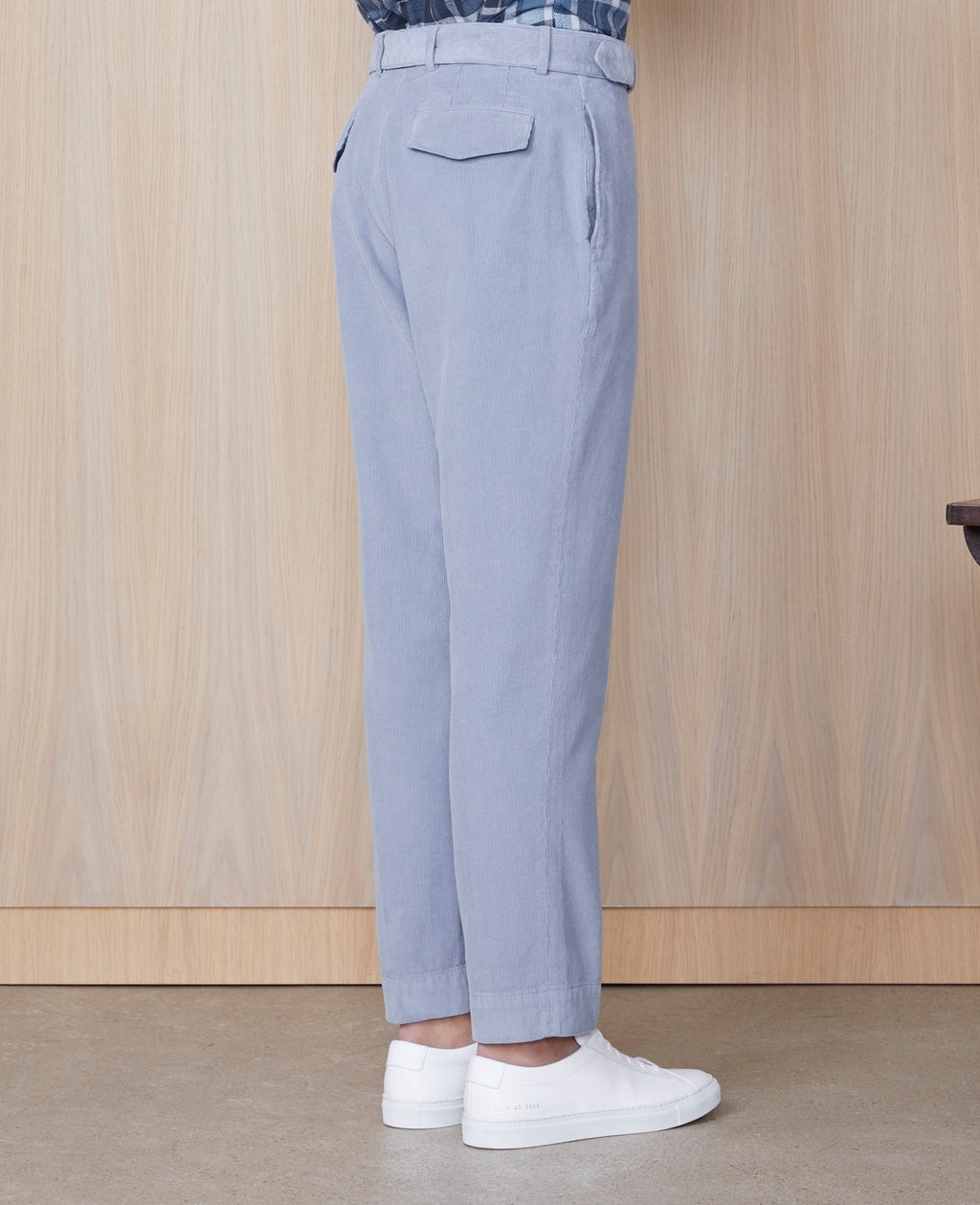 Chino Owen Itl Gmtdye Co Modal Cord - Stormblue