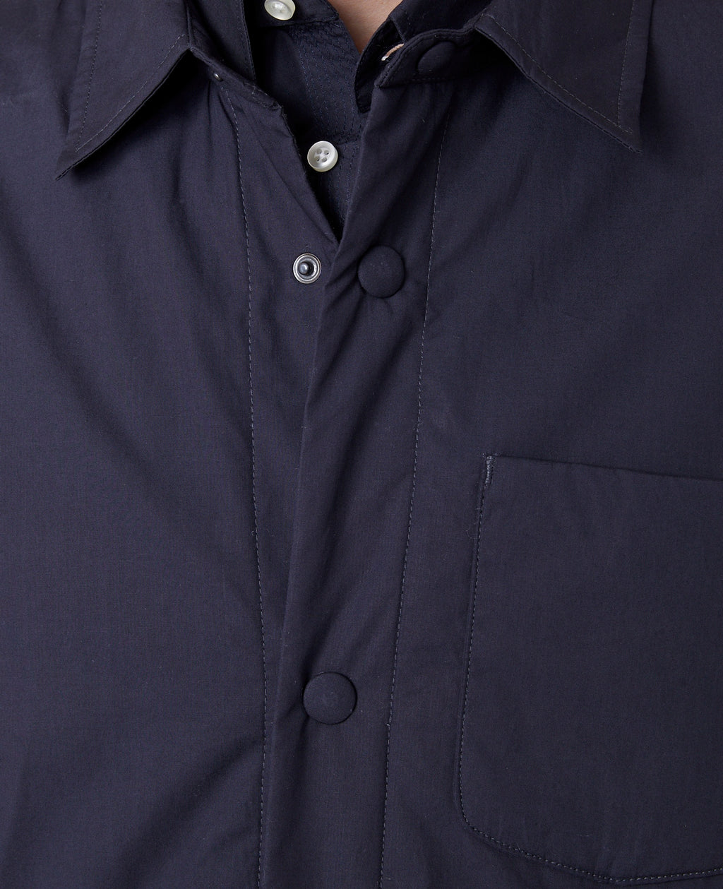 Sur Chemise Harring Pad Ovs Pce Dye Org Co - Navy