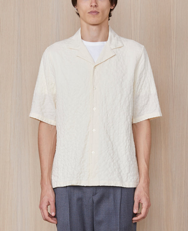 Eren SS Shirt - Ecru - Men