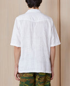 Chemise Eren Ss Jap Doble Voil Bandana - White