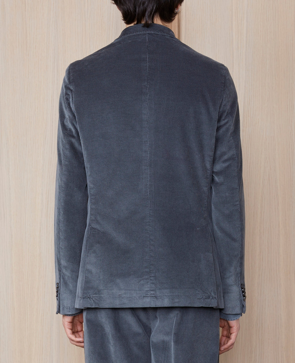 Tlg Veste 375 Jkt Gmtdye Itl Co Md Cord - Charcoal