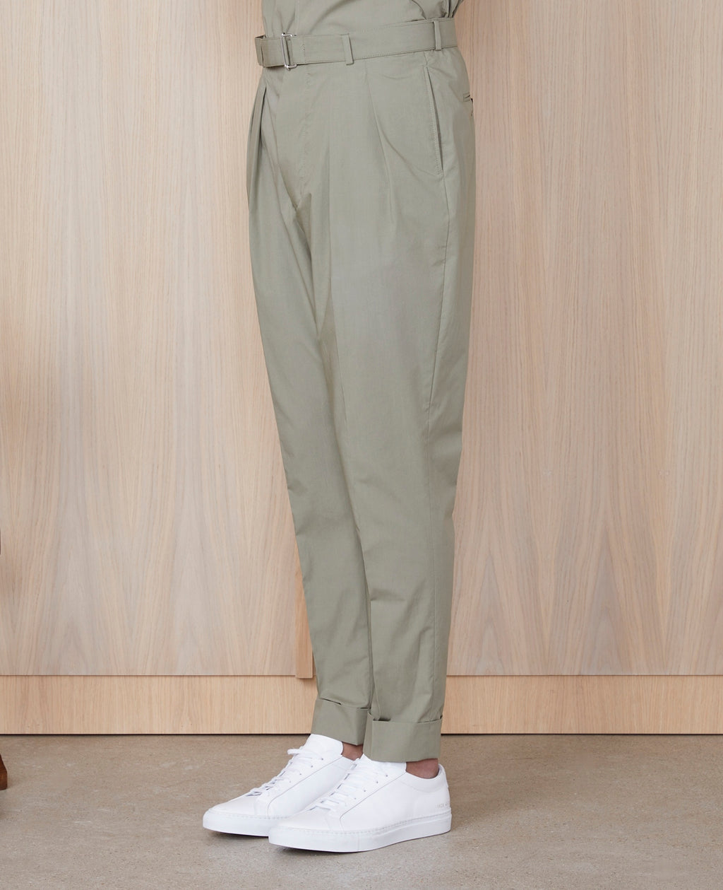 Tlg Pants Pierre Pts Pce Dye Org Co Pop - Olive