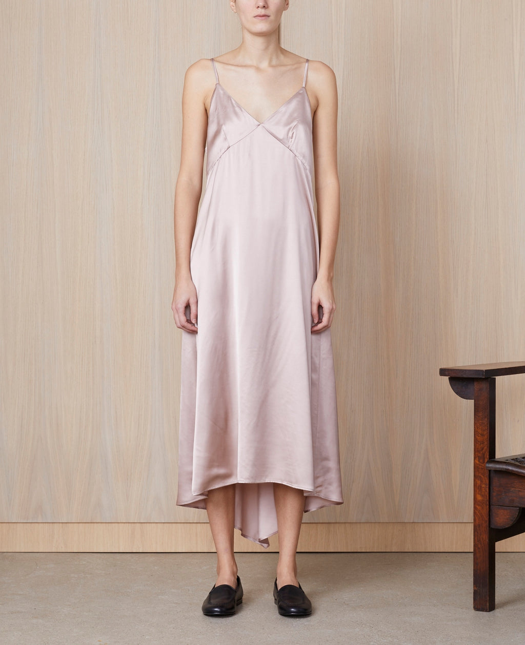 Robe Paolina Drs Piece Dye Vi - Roseash
