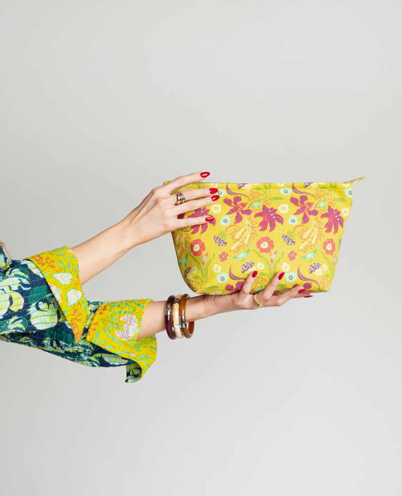 Wash Bag - Iris gold