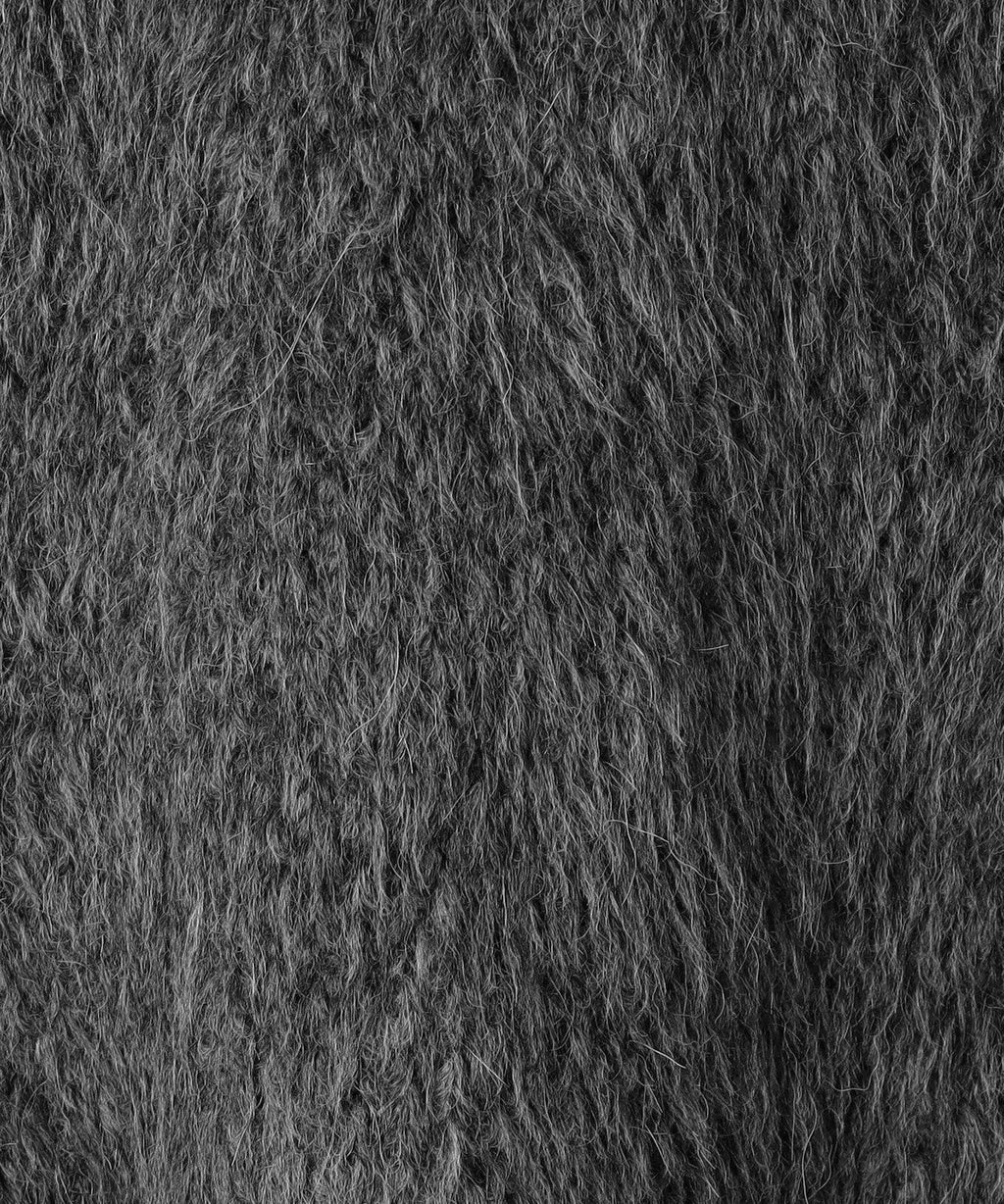 James Perse - Pull À Capuche En Laine Sherpa - Anthracite - Femme