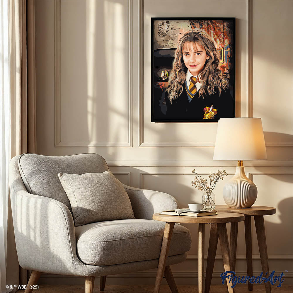 Pintura por números - Harry Potter - Retrato de Hermione Granger