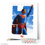 Peinture Par Numéros - Superman Regarde Vers Le Haut Affiche