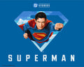 Peinture Par Numéros - Superman Avec Bouclier-S