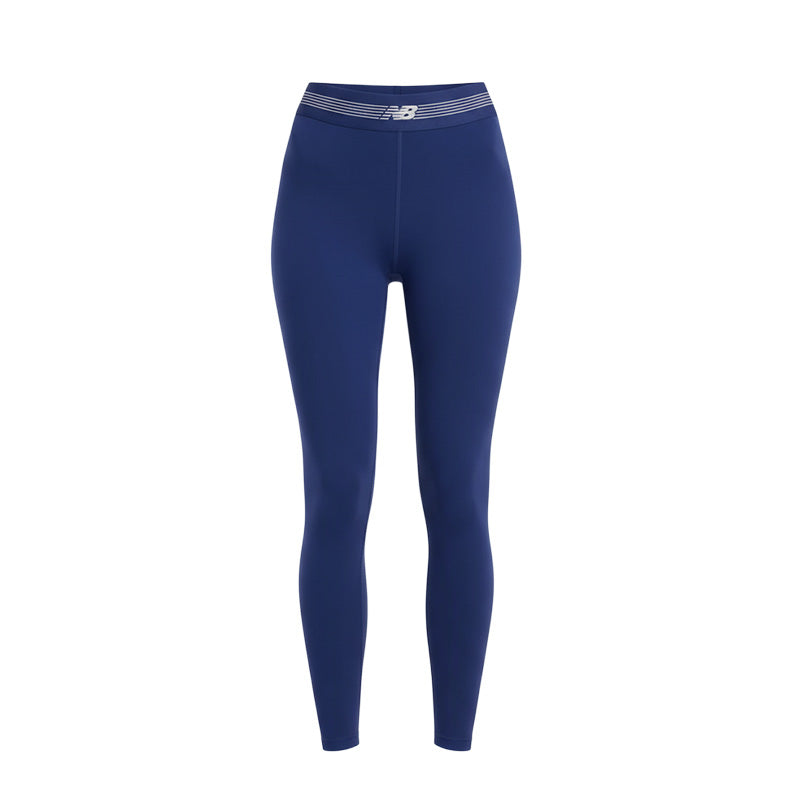 Legging para mujer New Balance Ac 25 Po - Azul marino, blanco