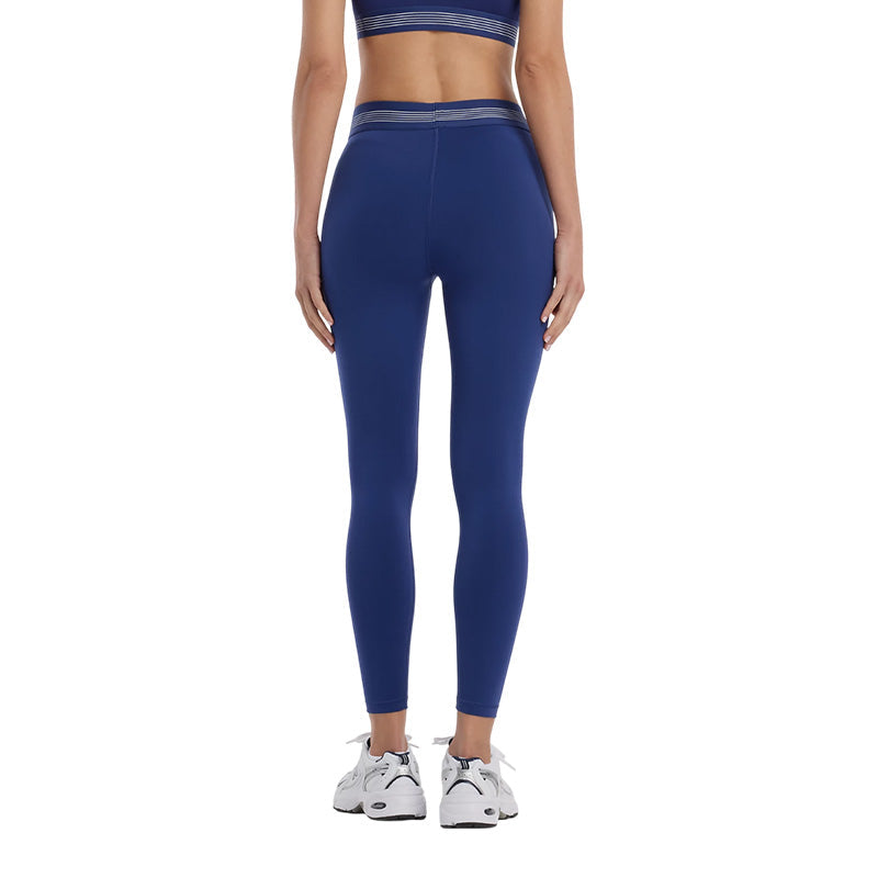 Legging para mujer New Balance Ac 25 Po - Azul marino, blanco