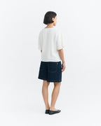 Blusa blanca hemp Libelula sostenible - 4