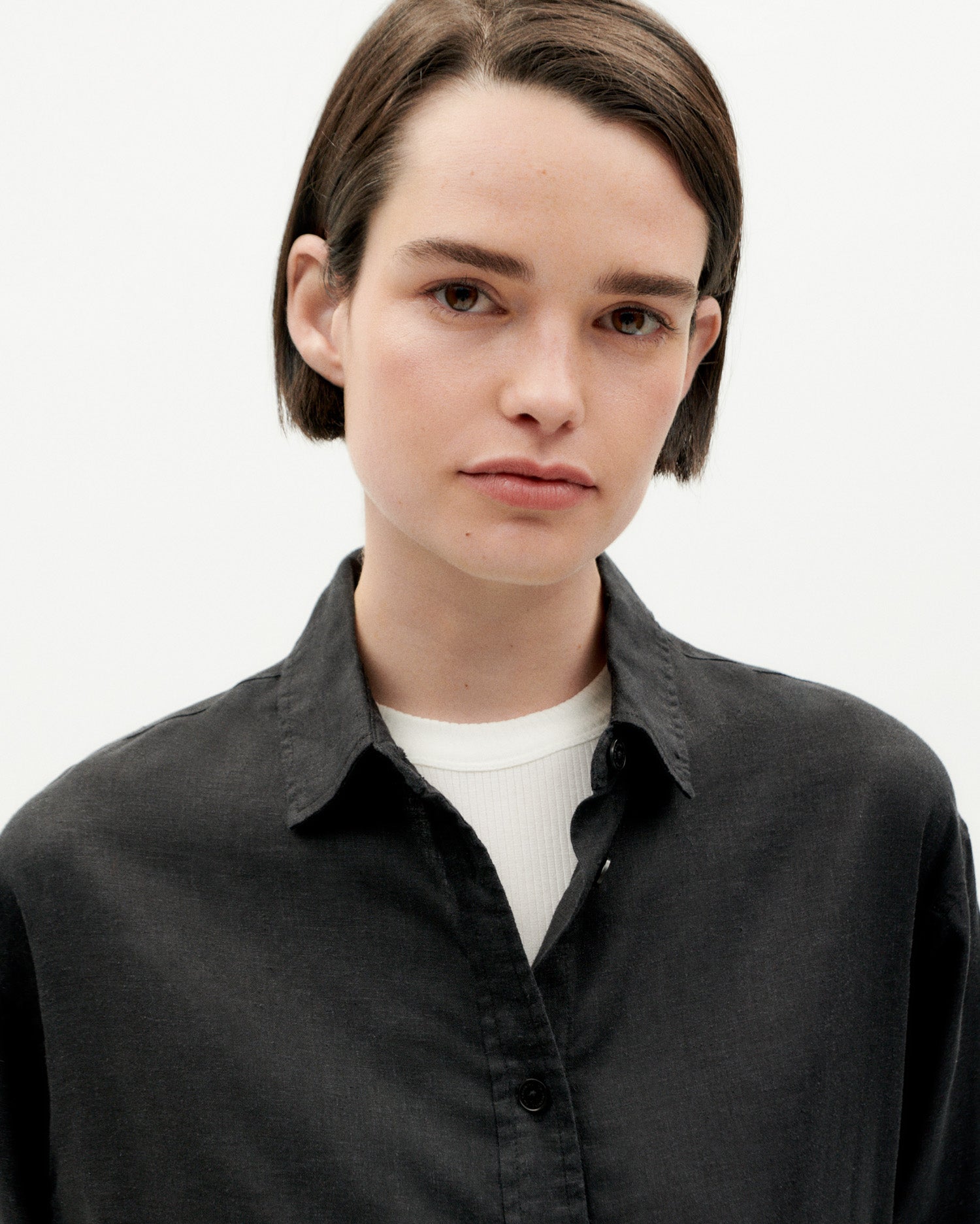 Chemisier Oversize Gia - Noir