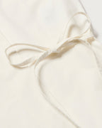 White Lenie sustainable blouse - silhouette 2