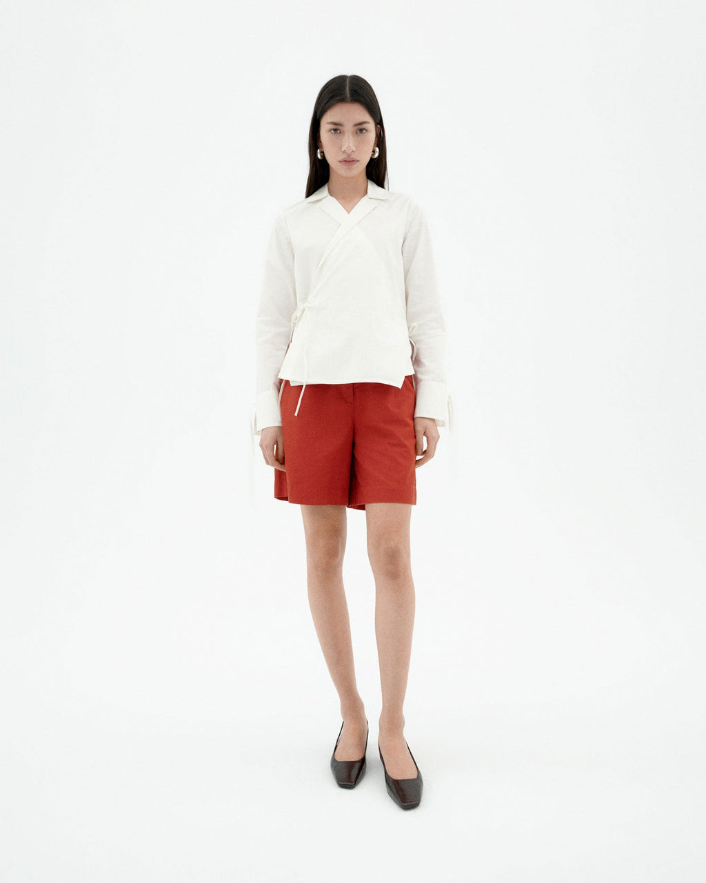 Lenie sustainable white blouse-2