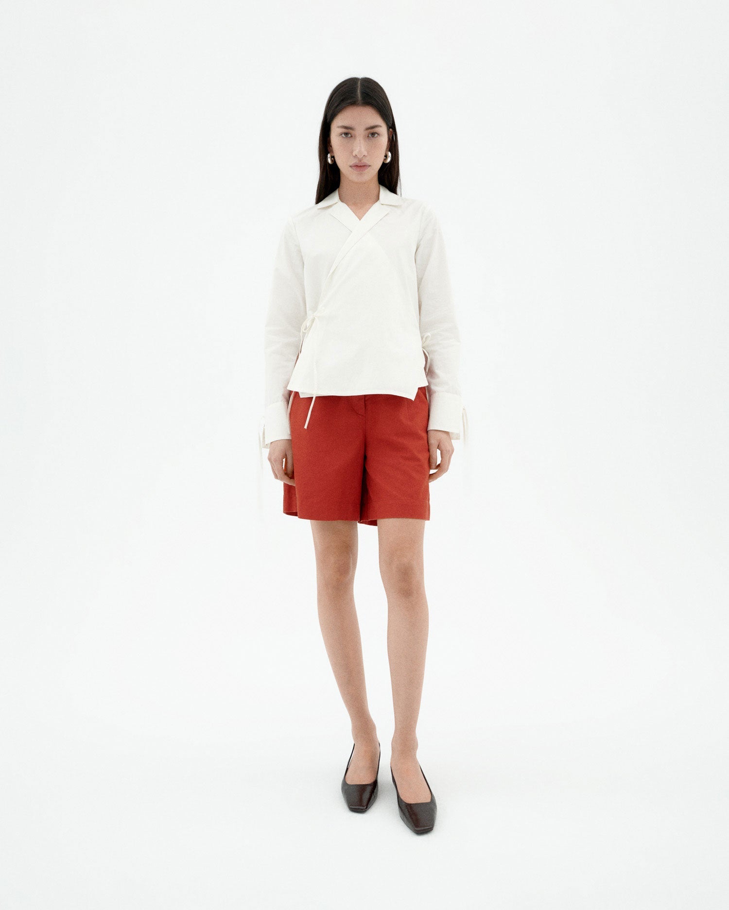 Lenie sustainable white blouse-2