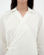 Lenie sustainable white blouse-3