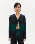 Blusa multicolor pleated Marina sostenible - 1