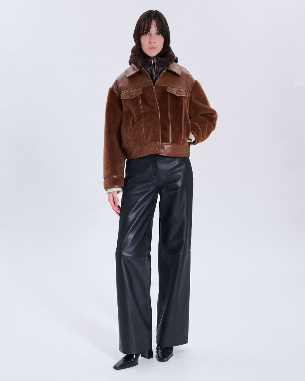 Sudadera con capucha de chocolate Chadi_1