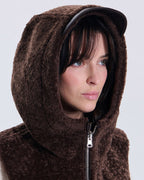 Sudadera con capucha de chocolate Chadi_2