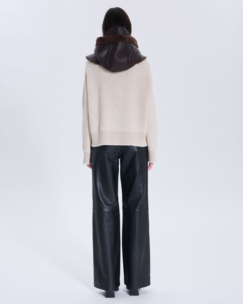Sudadera con capucha de chocolate Chadi_5